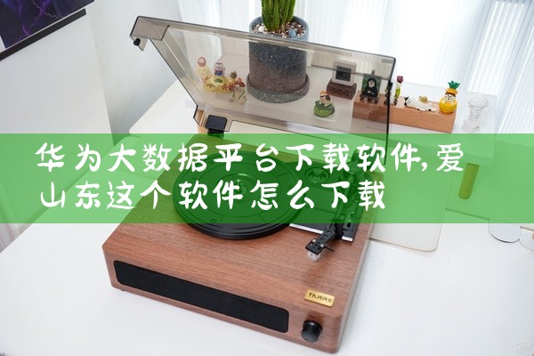 华为大数据平台下载软件