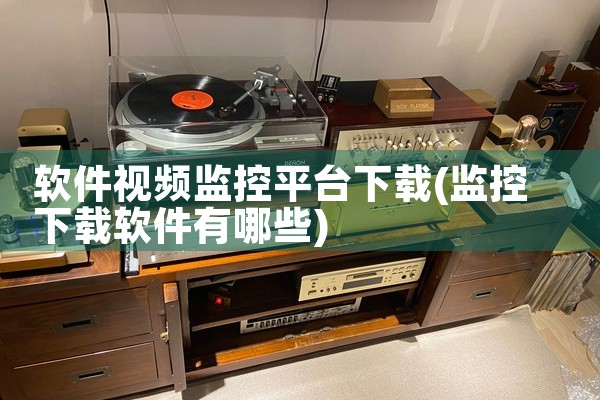 软件视频监控平台下载